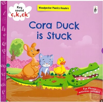 Cora Duck is Stuck by Woodpecker Books [Key Sound 'c,k,ck'] [Pemium Books]