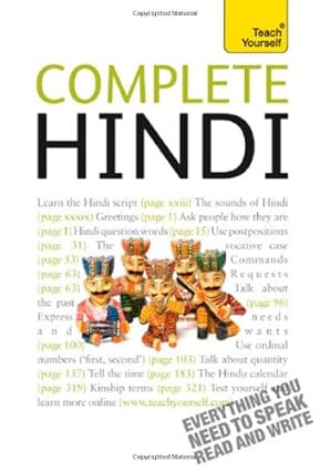 Teach Yourself Complete Hindi: From Beginner to Intermediate, Level 4 by Rupert Snell | Simon Weightman [rare books]
