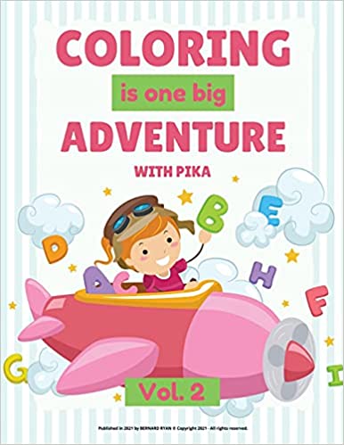 coloring is one big adventure