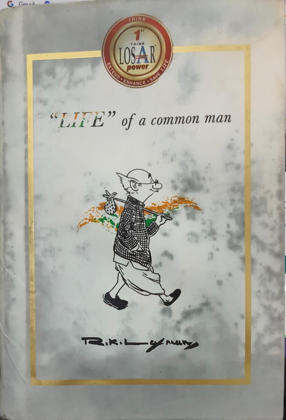 Life of a common man [HARDCOVER] [RARE BOOKS]