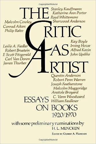 The Critic As Artist [RARE BOOKS]