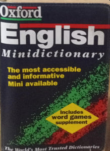 The oxford english minidictionary [rare books]