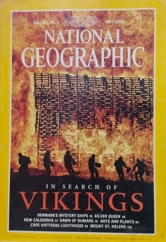 In search of vikings [national geographic][rare books][may 2000]