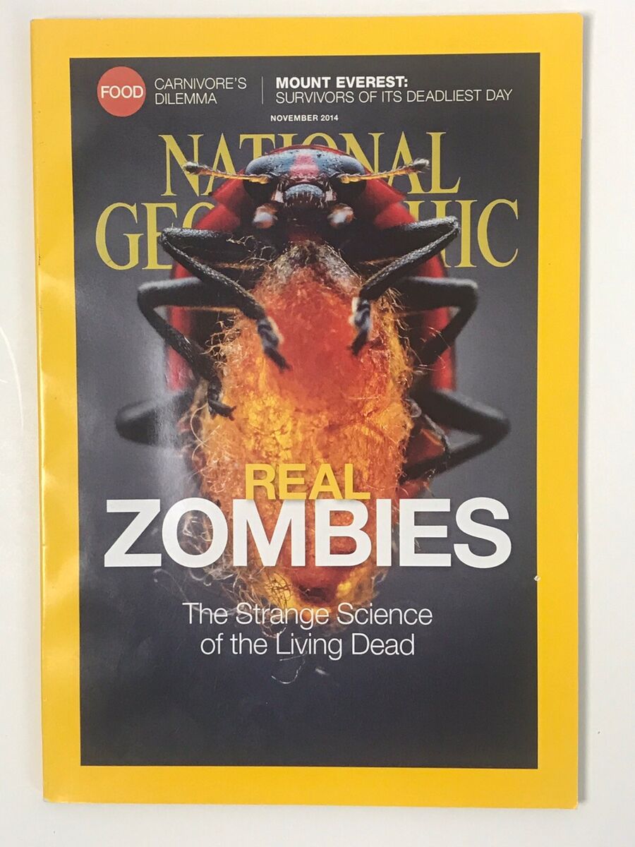 National Geographic Magazine November 2014 [Real Zombies] [RARE BOOKS]