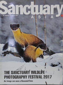 The sanctuary wildlife photography festival 2017 [Sanctuary Asia] [October 2017][rare books]