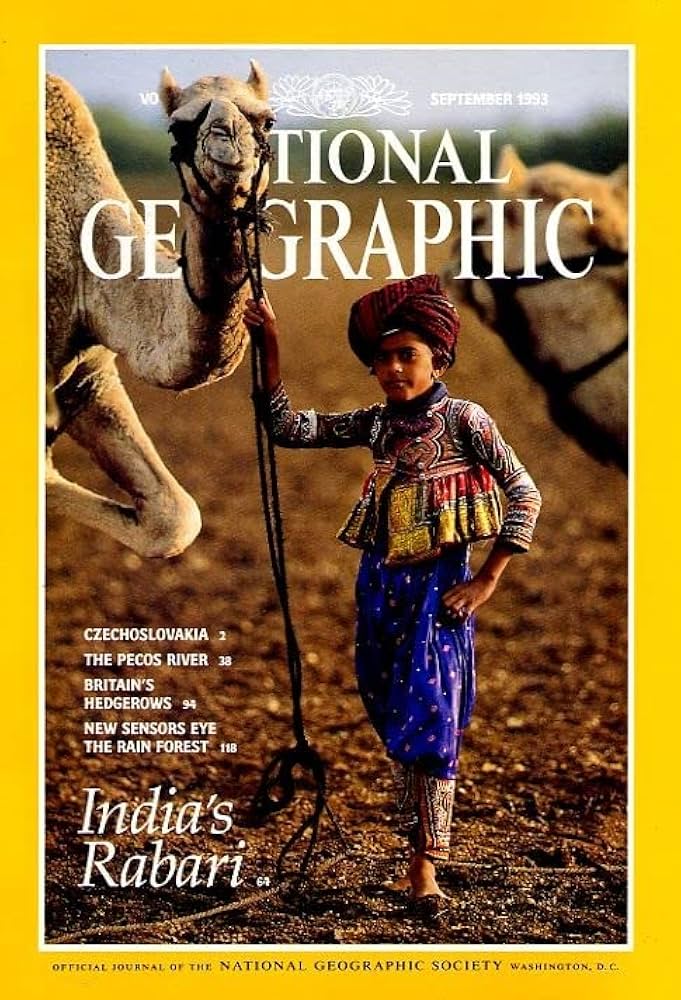 India's Rabari [National geographic][rare books][Setember 1993]