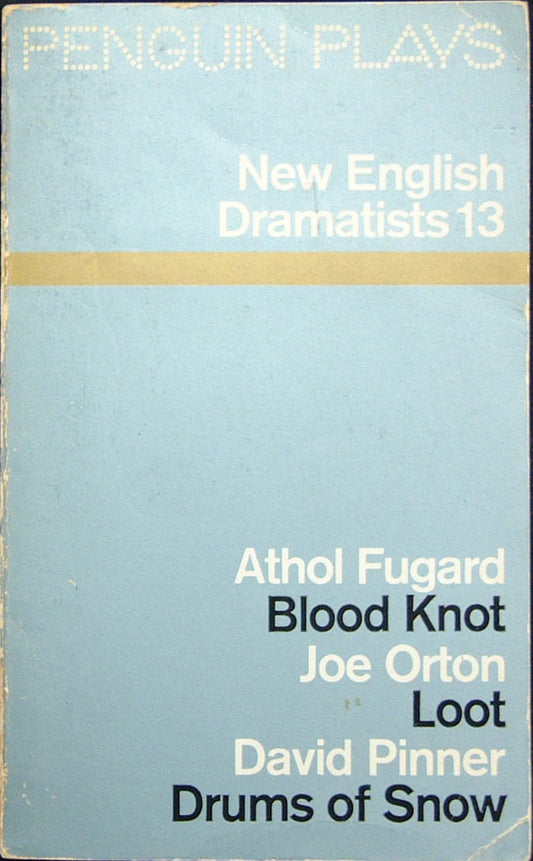 New english dramatists 13 [Penguin plays] [RARE BOOKS]