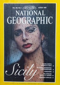 Sicily [national geographic][rare books][august 1995]