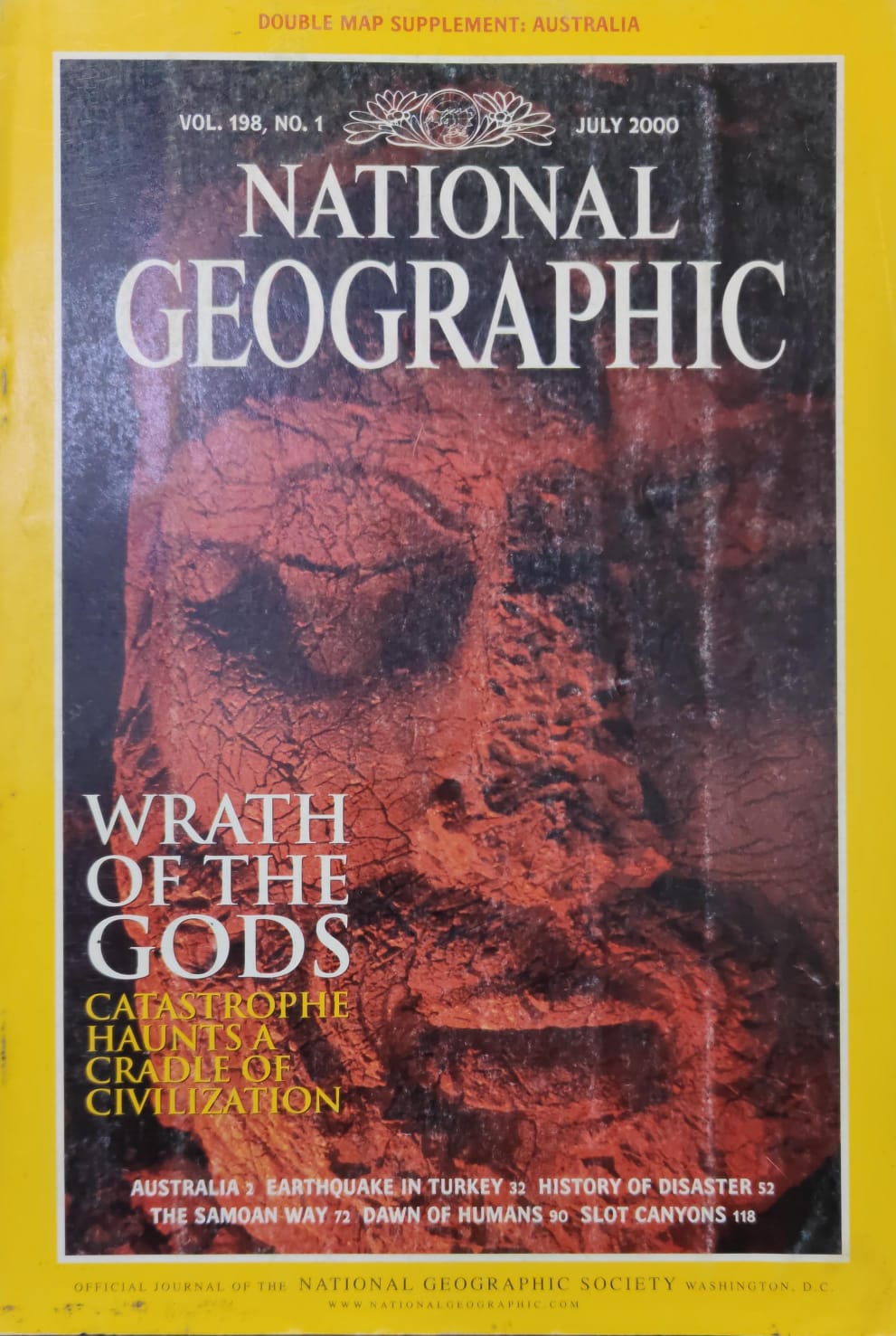 Wrath Of The Gods [National geographic][rare books][July 2000]