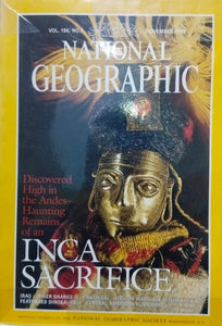 Inca sacrifice [national geographic][rare books][november 1999]