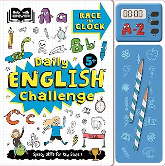 Help With Homework: 5+ English Challenge Pack by Autumn Publishing [Premium Books]