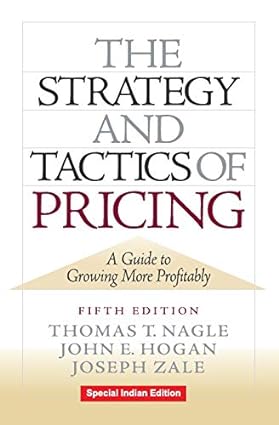 The Strategy and Tactics of Pricing [RARE BOOKS]