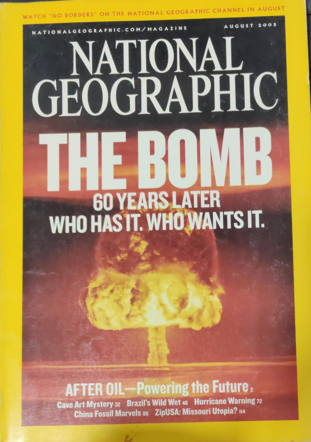 The Bomb [national geographic][rare books][August 2005]