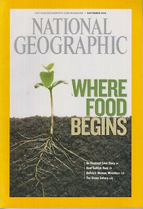 Where Food Begins [National geographic][rare books][September 2008]