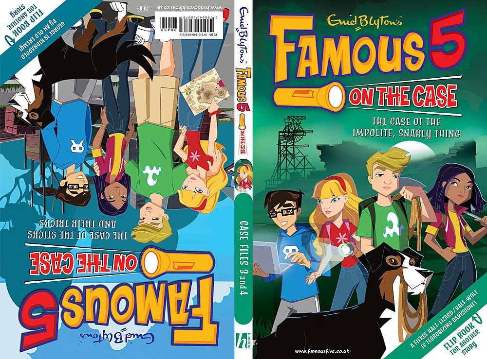 FAMOUS FIVE ON THE CASE: CASE FILES 01 & 02 by Enid Blyton