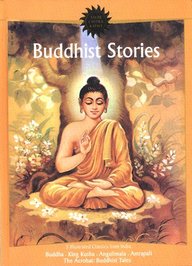 BUDDHIST STORIES [amar chitra katha] [hardcover] (RARE BOOKS)