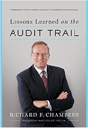 Lessons learned on the audit trail [rare books]