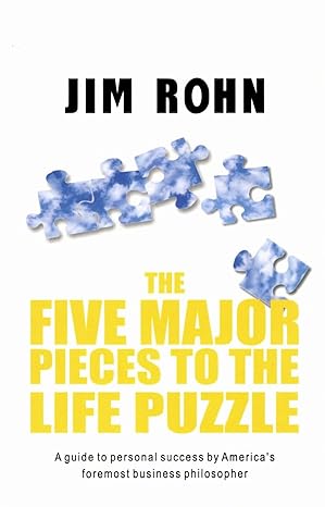 The Five Major Pieces To The Life Puzzle by Jim Rohn