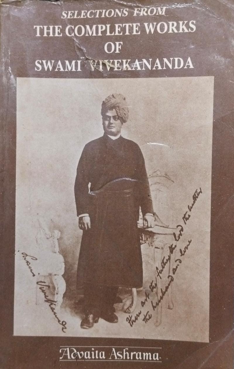 Selections from the complete works of swami vivekananda [rare books]