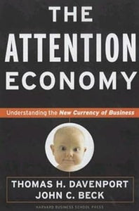 The Attention Economy [HARDCOVER] [RARE BOOKS]