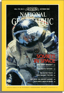 Soviets In Space [National geographic][rare books][October 1986]