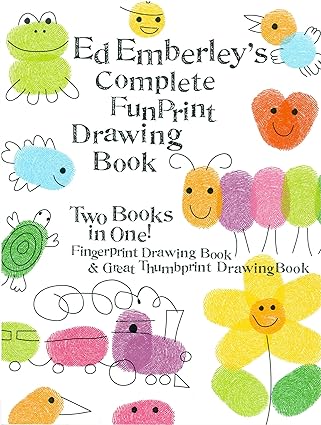 Ed Emberley's Complete Funprint Drawing Book by Ed Emberley [Premium Books]