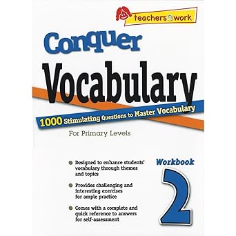 Sap conquer vocabulary for primary 2 [workbook]