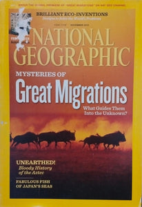 Mysteries of great migrations [national geographic][rare books][november 2010]