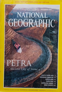 Petra ancient city of stone [national geographic][rare books][december 1998]