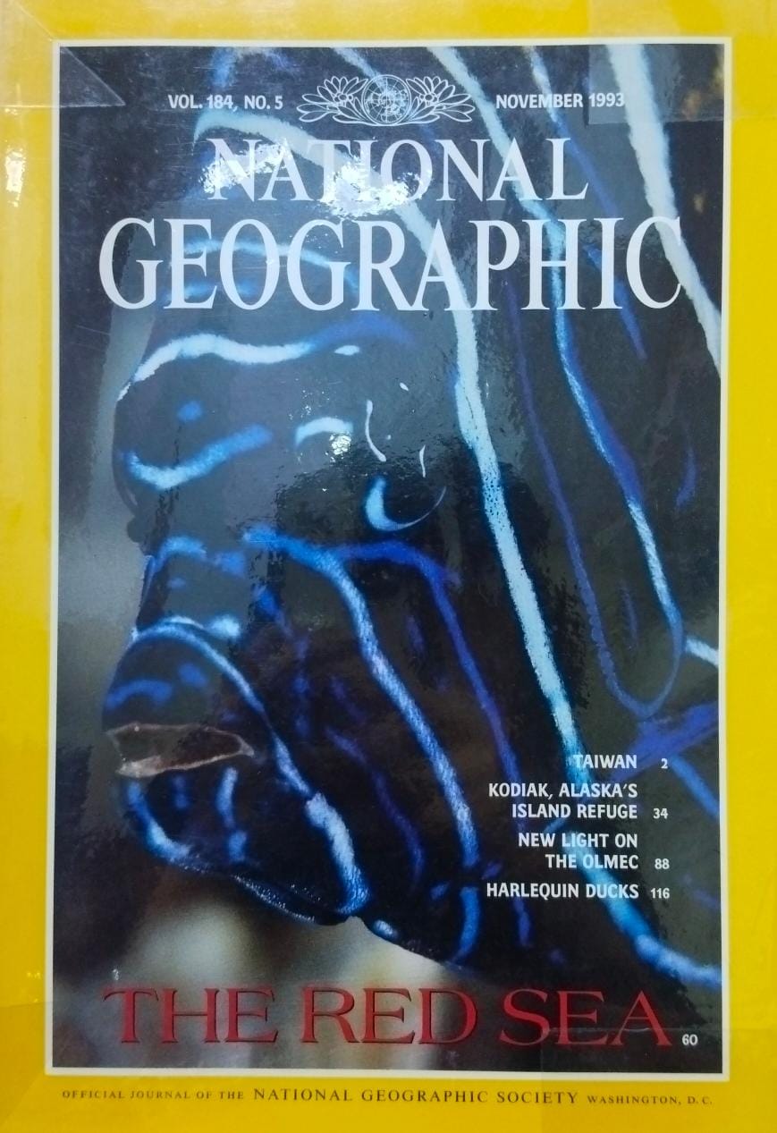 The red sea [national geographic][rare books][november 1993]