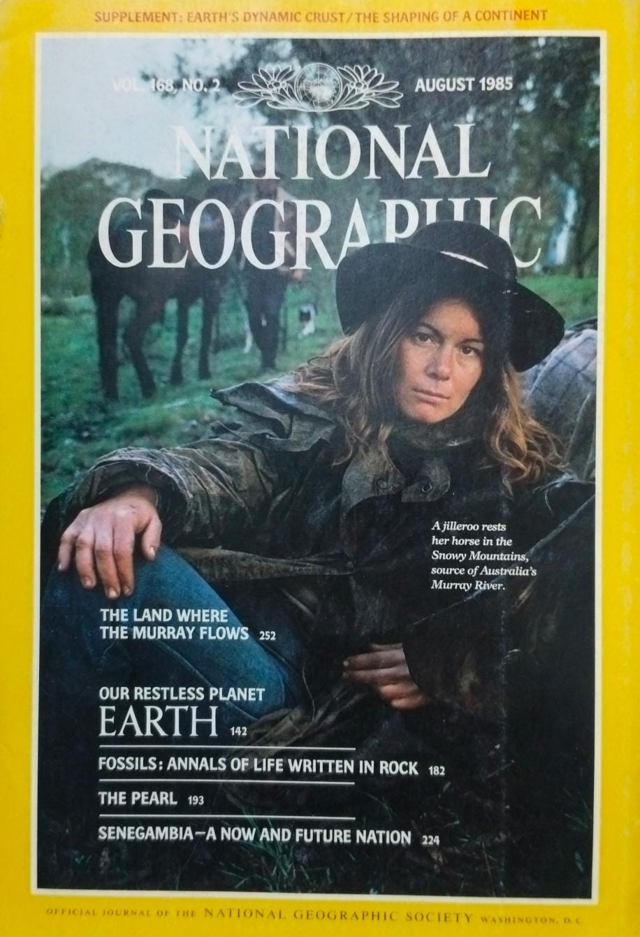 The land where the murray flows [national geographic][rare books]