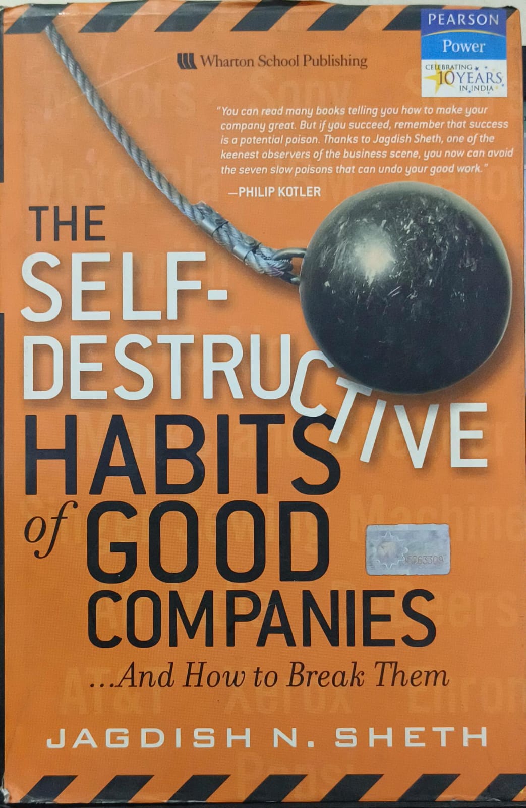 The Self-Destructive Habits of Good Companies [Hardcover] [Rare books]