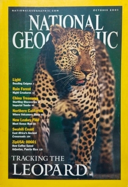 Tracking the leopard [national geographic][rare books]
