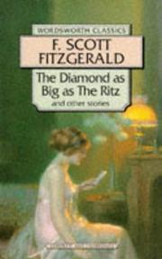 The diamond as big as the ritz & other stories by F. Scott Fitzgerald