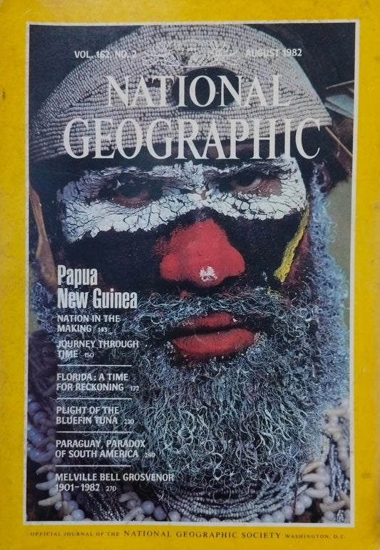 Papua new guinea [national geographic][rare books][August 1982]