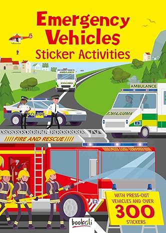 Emergency Vehicles: Sticker Activities