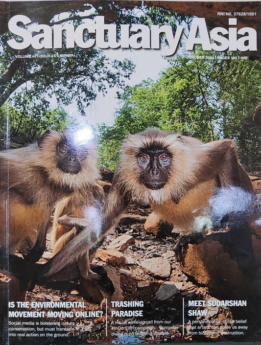 Is the environmental movement moving online? [Sanctuary Asia] [October 2024][rare books]