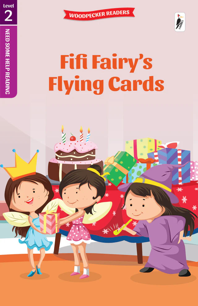 Fifi Fairy's Flying Cards by Woodpecker Readers [Level 2] [Premium Books]
