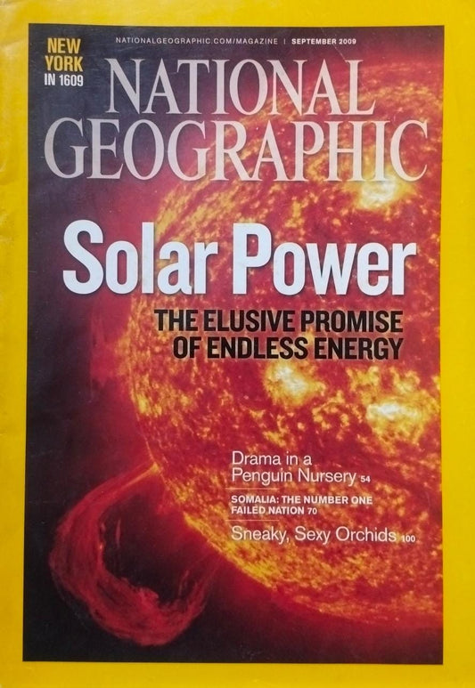 Solar power [national geographic][rare books][september 2009]