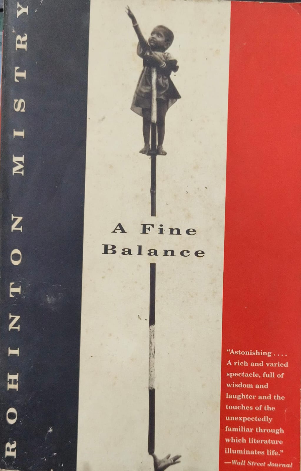 A fine balance by Rohinton Mistry