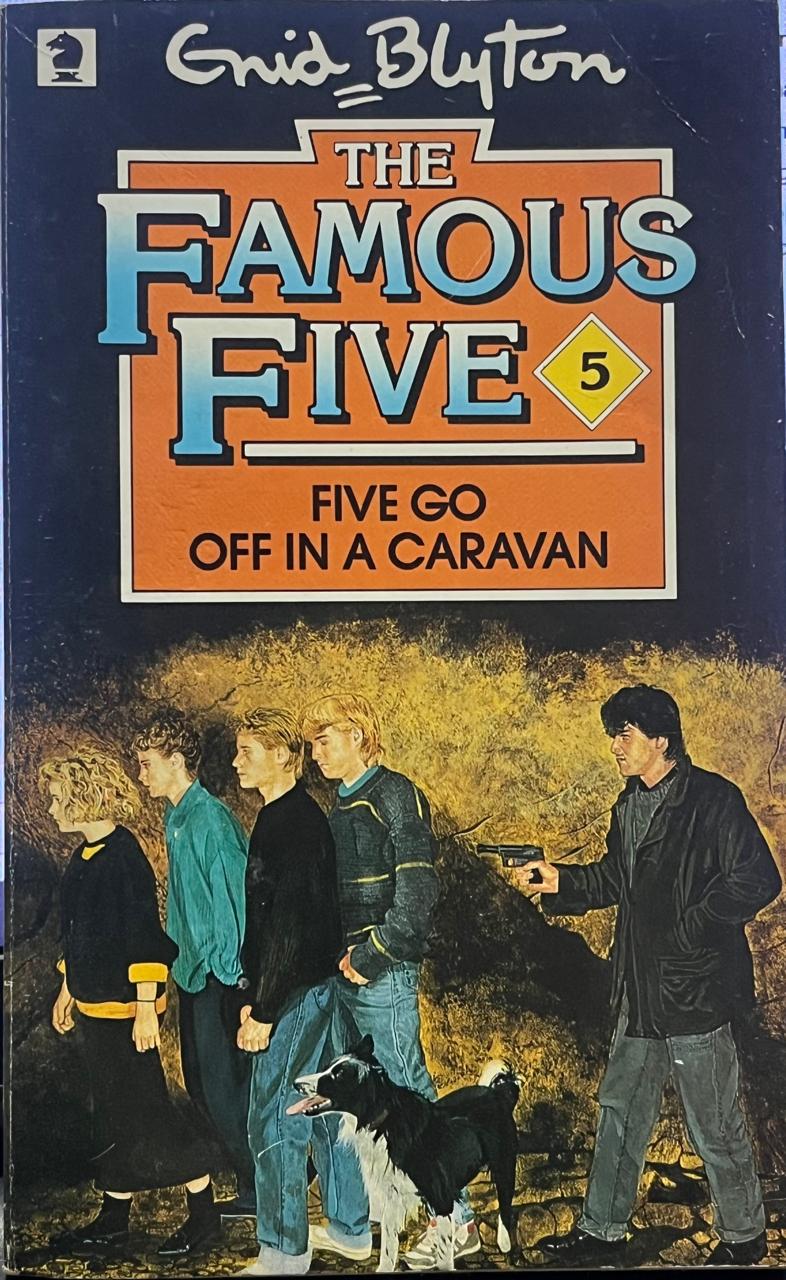 Five go off in a caravan-5 by Enid Blyton