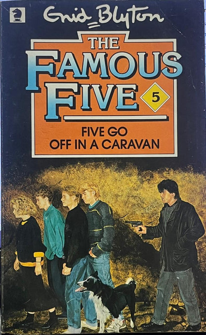 Five go off in a caravan-5 by Enid Blyton