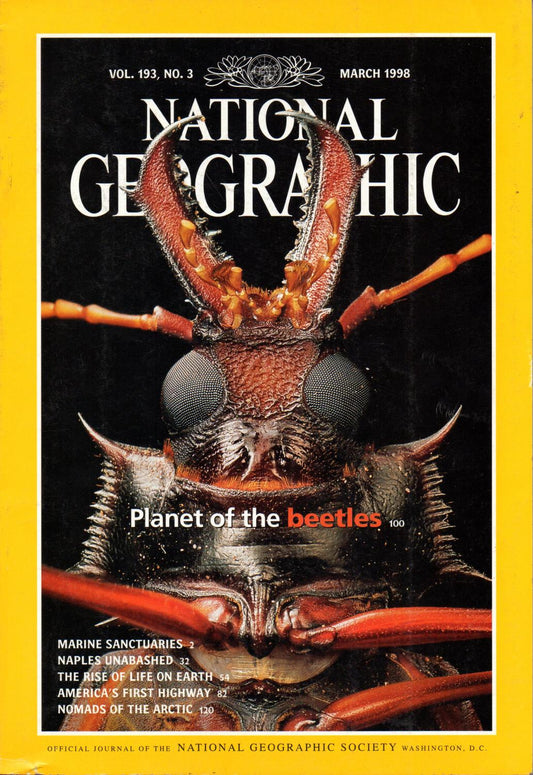 Planet of the beetles [National Geographic] [March 1998] [RARE BOOKS]