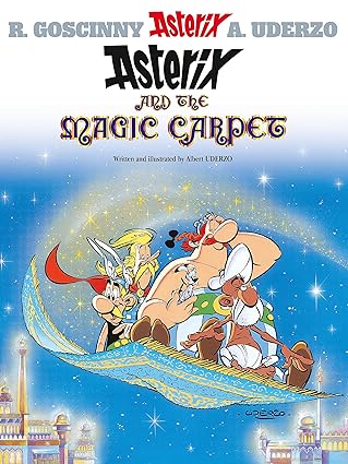 Asterix album 28: asterix and the magic carpet [graphic novel] [rare books]