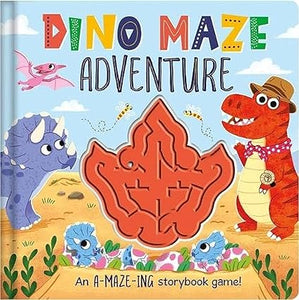 Dino Maze Adventure [Hardcover]