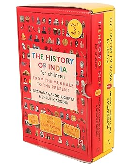 The history of india for children [vol 1 and 2][2 books set]