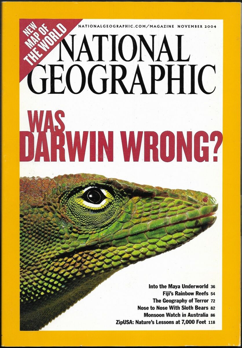 Was Darwin Wrong? [National geographic][rare books][November 2004]