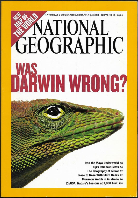 Was Darwin Wrong? [National geographic][rare books][November 2004]