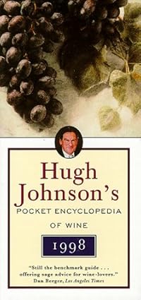 Hugh Johnson's Pocket Encyclopedia Of Wine 1998 [Hardcover] (rare books)