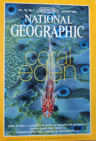 Coral Eden [National geographic][rare books][January 1999]